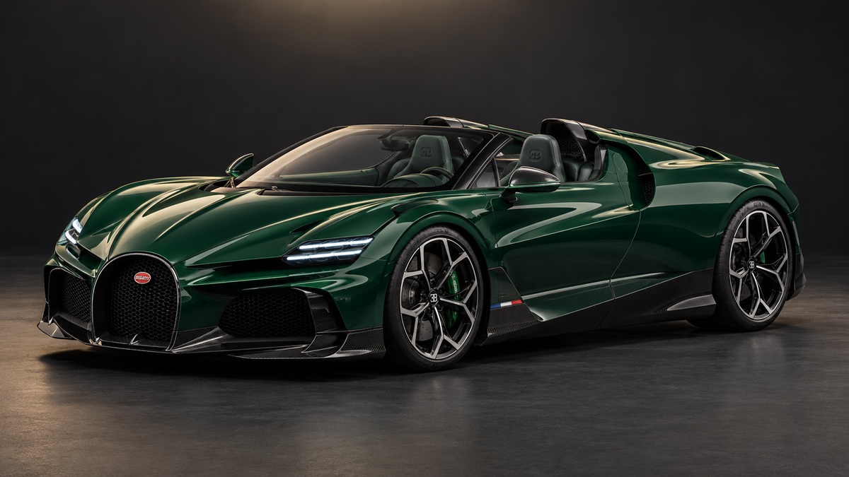 Bugatti W16 Mistral – illustrative vehicle image