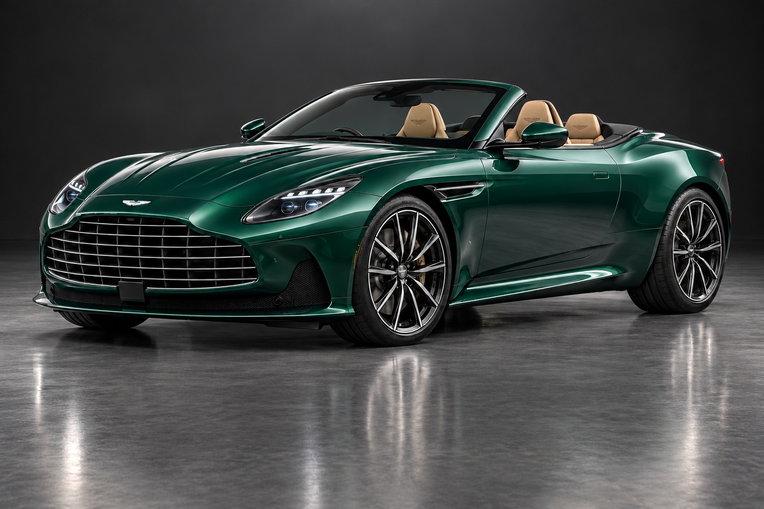 Aston Martin DB12 Volante – illustrative vehicle image