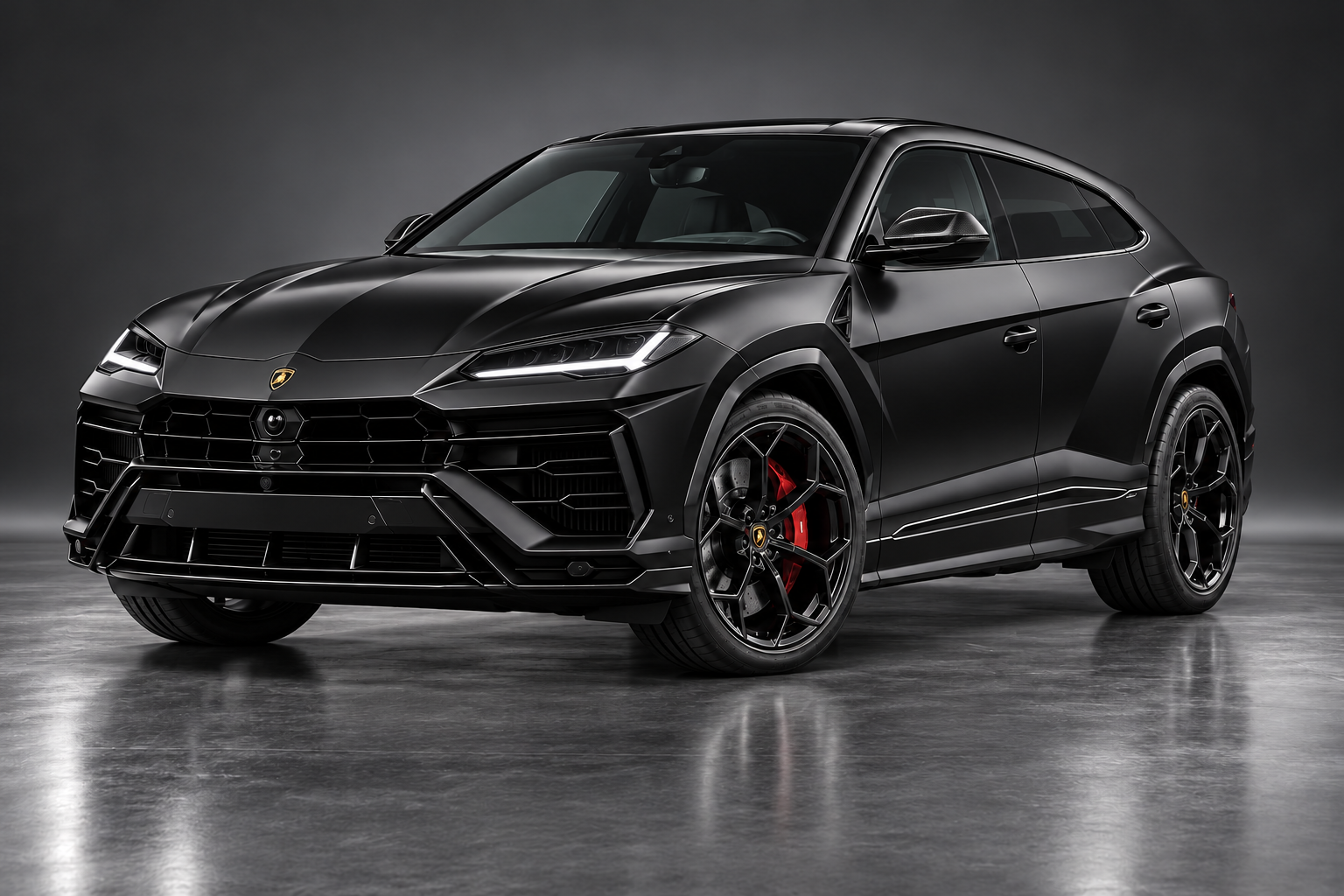 Lamborghini Urus SE Satin Black – illustrative vehicle image