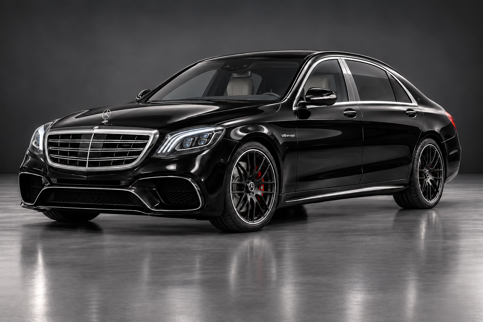 Mercedes-Benz S63 AMG LWB – illustrative vehicle image